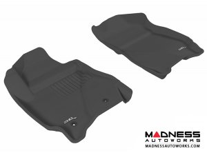 Ford Escape Floor Mats (Set of 2) - Front - Black by 3D MAXpider